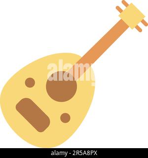 Immagine vettoriale icona strumento musicale. Illustrazione Vettoriale