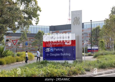 Royal North Shore Hospital di Sydney, Australia Foto Stock