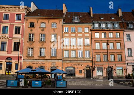 Varsavia, Polonia - 28 maggio 2023 architettura e paesaggio urbano del centro di Varsavia, una città emblematica e la capitale della Polonia. Foto Stock