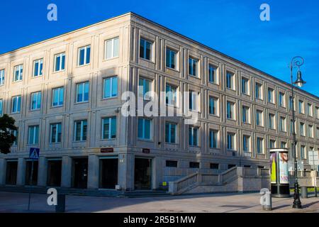 Varsavia, Polonia - 28 maggio 2023 architettura e paesaggio urbano del centro di Varsavia, una città emblematica e la capitale della Polonia. Foto Stock