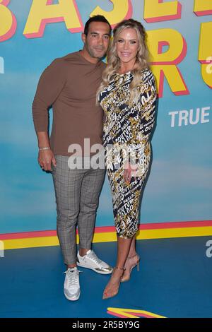 William Pedranti und Jennifer Pedranti bei der Premiere der Peacock Streamingserie 'based on a True Story' im Pacific Design Center. West Hollywood, 01.06.2023 Foto Stock