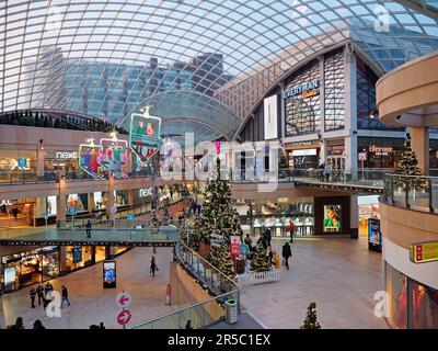 Regno Unito, West Yorkshire, Leeds, Trinity Leeds Shopping and Leisure Centre Foto Stock