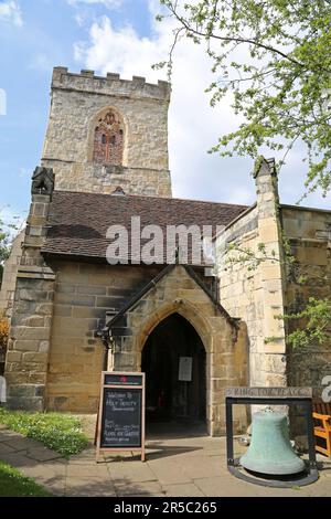 Chiesa della Santissima Trinità (ora in cura di Church Conservation Trust), Goodramgate, York, North Yorkshire, Inghilterra, Gran Bretagna, Regno Unito, Europa Foto Stock