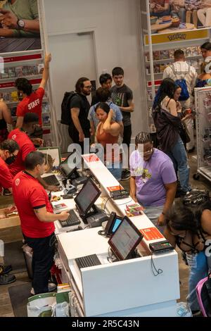 Il negozio Nintendo si trova al 10 Rockefeller Center nel centro di Manhattan, 2023, New York City, Stati Uniti Foto Stock