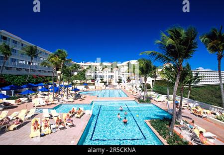 El Conquistador Resort di Las Croabas, Fajardo, Puerto Rico e dei Caraibi Foto Stock