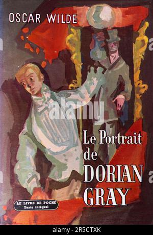 The Picture of Dorian Gray romanzo di Oscar Wilde 1890 edizione francese. Pubblicato da lgf, 1966 Foto Stock