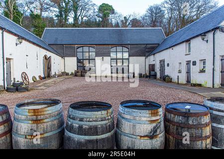 Distilleria NC’nean a Drimnin Estate a Movern , Scozia, Regno Unito. Foto Stock