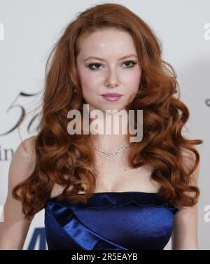 Los Angeles, Stati Uniti. 02nd giugno, 2023. Francesca Capaldi arriva al gala annuale 30th Race to Erase MS Gala che si tiene presso il Fairmont Century Plaza di Los Angeles, California, venerdì 2 giugno 2023. (Foto di Sthanlee B. Mirador/Sipa USA) Credit: Sipa USA/Alamy Live News Foto Stock