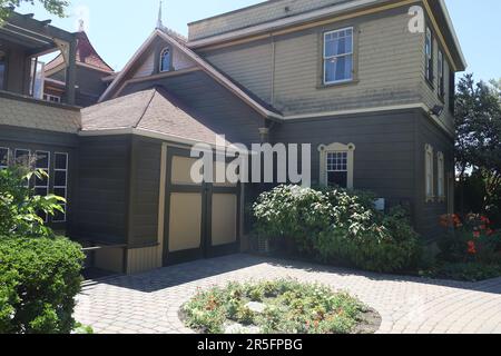 San Jose, Califiornia, USA: 6-1-2021: Winchester Mystery House a San Jose California Foto Stock