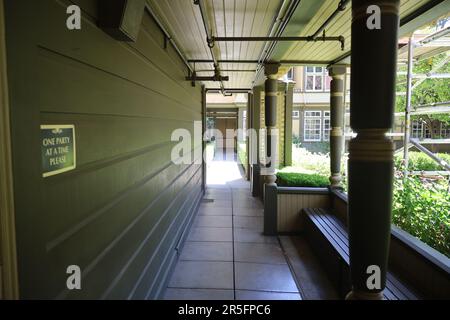 San Jose, Califiornia, USA: 6-1-2021: Winchester Mystery House a San Jose California Foto Stock