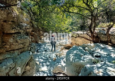 Trekking sulla Via Licia, Finike, Turchia Foto Stock