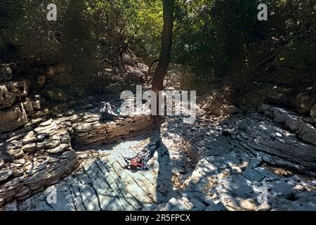 Trekking sulla Via Licia, Finike, Turchia Foto Stock