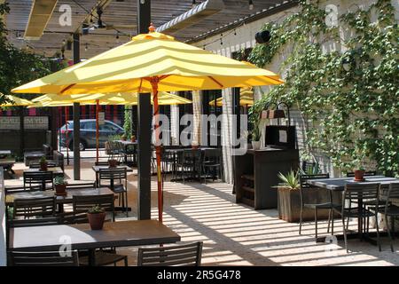 Denton, Dallas e Deep Ellum, attrazioni del centro Foto Stock