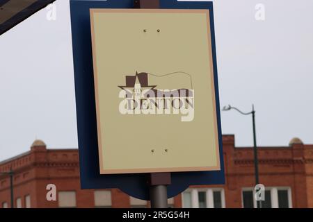 Denton, Dallas e Deep Ellum, attrazioni del centro Foto Stock