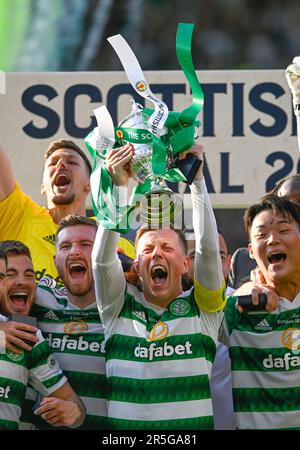 Glasgow, Regno Unito. 3rd giugno, 2023. Durante la partita di Coppa Scozzese ad Hampden Park, Glasgow. Il credito dell'immagine dovrebbe essere: Neil Hanna/Sportimage Credit: Sportimage Ltd/Alamy Live News Foto Stock