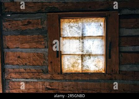 Vintage rustico in legno o interno casa Foto Stock