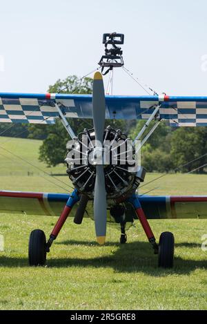 AeroSuperBatics Wingwalkers mostra la squadra al Midlands Air Festival 2023 Foto Stock