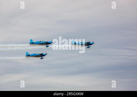 Lame di RAF flying team Foto Stock