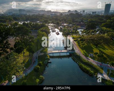 Parco ricreativo di Titiwangsa situato nella città di Kuala Lumpur Foto Stock