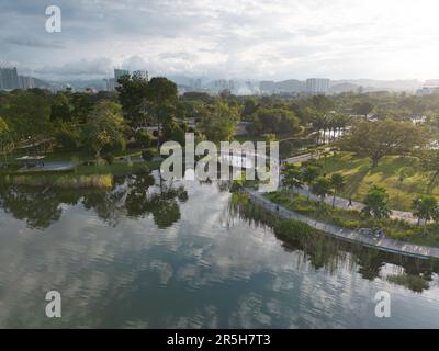 Parco ricreativo di Titiwangsa situato nella città di Kuala Lumpur Foto Stock