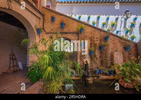 Cortile municipale di Zoco - Cordoba, Andalusia, Spagna Foto Stock