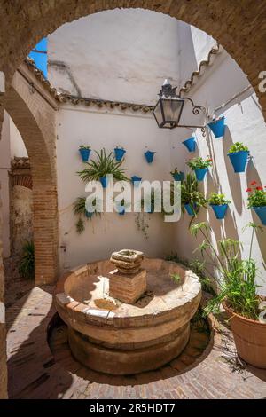 Cortile municipale di Zoco - Cordoba, Andalusia, Spagna Foto Stock