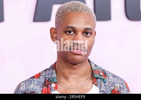 Hollywood, Stati Uniti. 03rd giugno, 2023. HOLLYWOOD, LOS ANGELES, CALIFORNIA, USA - 03 GIUGNO: L'attore americano Tyrel Jackson Williams arriva all'evento di screening FYC della stagione 3 di STARZ, tenutosi presso l'Hollywood Athletic Club il 3 giugno 2023 a Hollywood, Los Angeles, California, Stati Uniti. (Foto di Xavier Collin/Image Press Agency) Credit: Image Press Agency/Alamy Live News Foto Stock