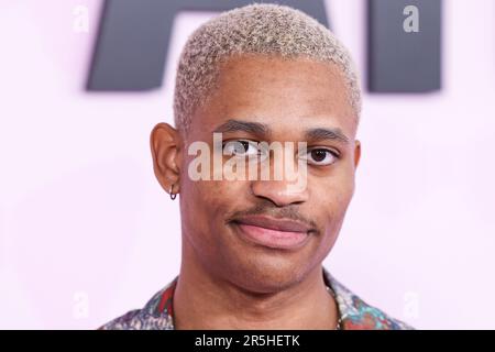 Hollywood, Stati Uniti. 03rd giugno, 2023. HOLLYWOOD, LOS ANGELES, CALIFORNIA, USA - 03 GIUGNO: L'attore americano Tyrel Jackson Williams arriva all'evento di screening FYC della stagione 3 di STARZ, tenutosi presso l'Hollywood Athletic Club il 3 giugno 2023 a Hollywood, Los Angeles, California, Stati Uniti. (Foto di Xavier Collin/Image Press Agency) Credit: Image Press Agency/Alamy Live News Foto Stock