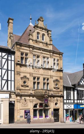 Edificio della NatWest Bank a Wigan, Greater Manchester, Inghilterra, Regno Unito Foto Stock