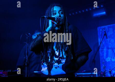 Brighton, città di Brighton & Hove, East Sussex, Regno Unito. Grove si esibisce al Revenge, The Great Escape Festival 2023. 12th maggio 2023. Foto Stock