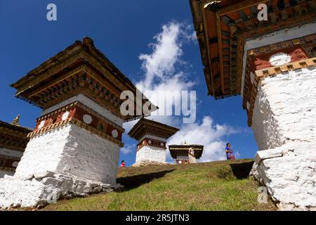 Dochula Pass, Bhutan Foto Stock