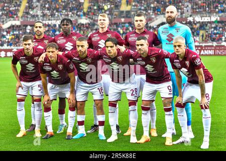 Torino, Italia. 03rd giugno, 2023. La partenza-11 di Torino per la Serie A match tra Torino e Inter allo Stadio Olimpico di Torino. (Photo Credit: Gonzales Photo/Alamy Live News Foto Stock