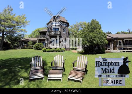 L'Hampton Maid Hotel Hampton Bays Long Island New York Foto Stock