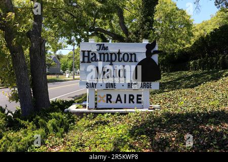 L'Hampton Maid Hotel Hampton Bays Long Island New York Foto Stock