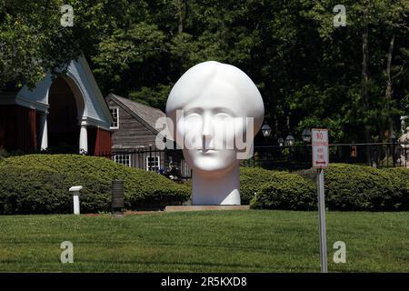 Scultura presso il Long Island Museum Stony Brook Long Island New York Foto Stock