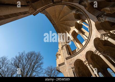 Rovine del monastero Heisterbach Königswinter di Bonn Foto Stock