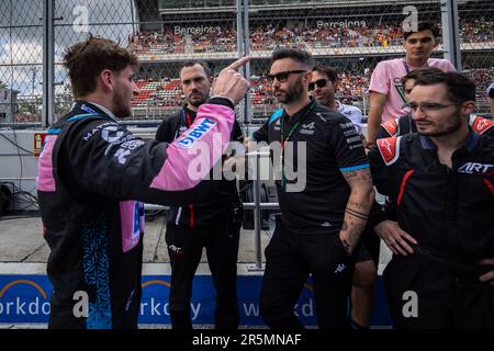 Montmelo, Espagne. 04th giugno, 2023. MARTINS Victor (fra), ART Grand Prix, Dallara F2, ritratto durante il 6th° round del Campionato FIA di Formula 2 2023 dal 2 al 4 giugno 2023 sul circuito di Barcellona-Catalunya, a Montmelo, Spagna - Foto Sebastiaan Rozendaal/DPPI Credit: DPPI Media/Alamy Live News Foto Stock