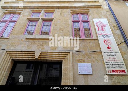 Museo Nostradamus, Residence, Salon-de-Provence, Bocche del Rodano, Francia meridionale, Francia Foto Stock