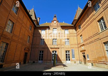 Museo Ingres, Jean Auguste Dominique, Musee, antico palazzo vescovile, Montauban, Dipartimento Tarn-et-Garonne, Midi-Pirenei, Francia Foto Stock