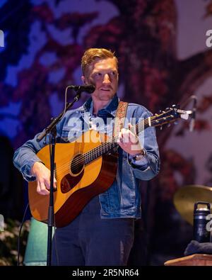 Lexington, Stati Uniti. 04th giugno, 2023. Tyler Childers durante il Railbird Music Festival il 4 giugno 2023, a Lexington, Kentucky (Foto di Daniel DeSaver/Sipa USA) Credit: Sipa USA/Alamy Live News Foto Stock