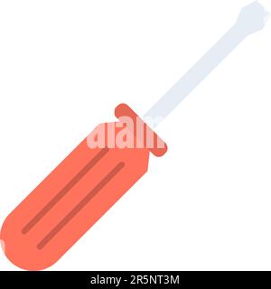 Immagine vettoriale dell'icona del cacciavite. Illustrazione Vettoriale