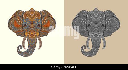 Modello senza cuciture Ocean animal.background stile cartone animato. Illustrazione Vettoriale