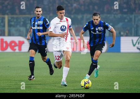 Bergamo, Italia. 04th giugno, 2023. Matteo Pessina (AC Monza) durante il campionato italiano Serie Una partita di calcio tra Atalanta BC e AC Monza il 4 giugno 2023 allo Stadio Gewiss di Bergamo - Credit: Luca Rossini/e-Mage/Alamy Live News Credit: Luca Rossini/e-Mage/Alamy Live News Foto Stock