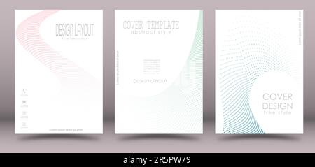 Modello astratto. Modello per la progettazione di banner, poster e poster. Layout della copertina, degli opuscoli, degli opuscoli e dei cataloghi. Un'idea per cre Illustrazione Vettoriale