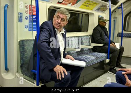 Londra, Regno Unito. 05th giugno, 2023. Il Presidente del Ministro fiammingo Jan Jambon ha illustrato l'arrivo della delegazione fiamminga nel primo giorno di una missione diplomatica nel Regno Unito, a Londra, lunedì 05 giugno 2023. FOTO DI BELGA DIRK WAEM Credit: Agenzia Notizie di Belga/Alamy Live News Foto Stock