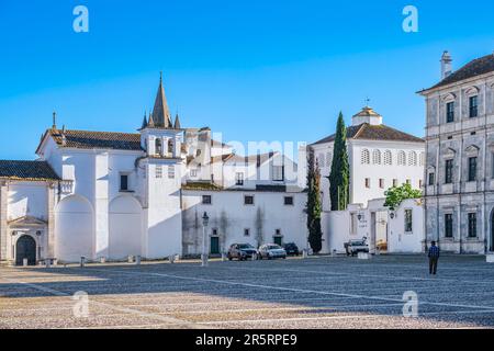 Portogallo, regione di Alentejo, Vila Vicosa, la Pousada Convento Vila Vicosa nel convento Chagas de Cristo del 16th ° secolo Foto Stock