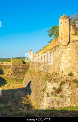 Portogallo, regione dell'Alentejo, Elvas, città fortificata della guarnigione (patrimonio mondiale dell'UNESCO), i bastioni Foto Stock