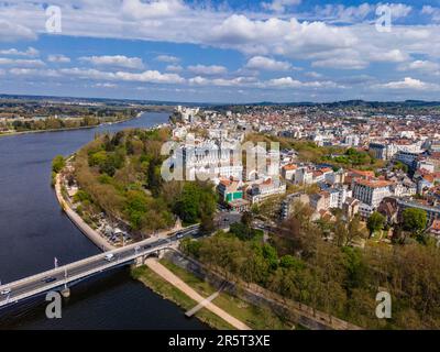 Francia, Allier, Bourbonnais, Vichy, patrimonio mondiale dell'UNESCO come parte delle Grandes Villes d'Eaux d'Europe (grandi terme d'Europa), Allier va Foto Stock