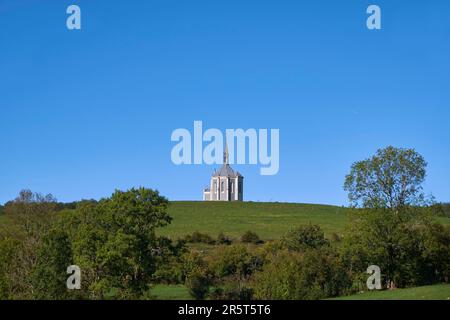 Francia, Doubs, Ouhans, Notre Dame des Anges Cappella Foto Stock