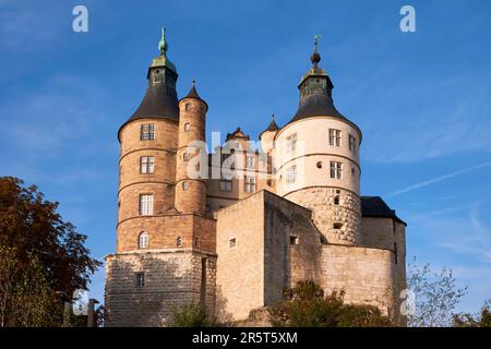 Francia, Doubs, Montbeliard, Castello dei Duchi di Wurtemberg Foto Stock